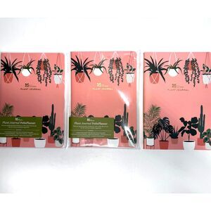 NEW Erin Condren Plant Journal, set of 3, 5.7" x 8.25" Petite Planners